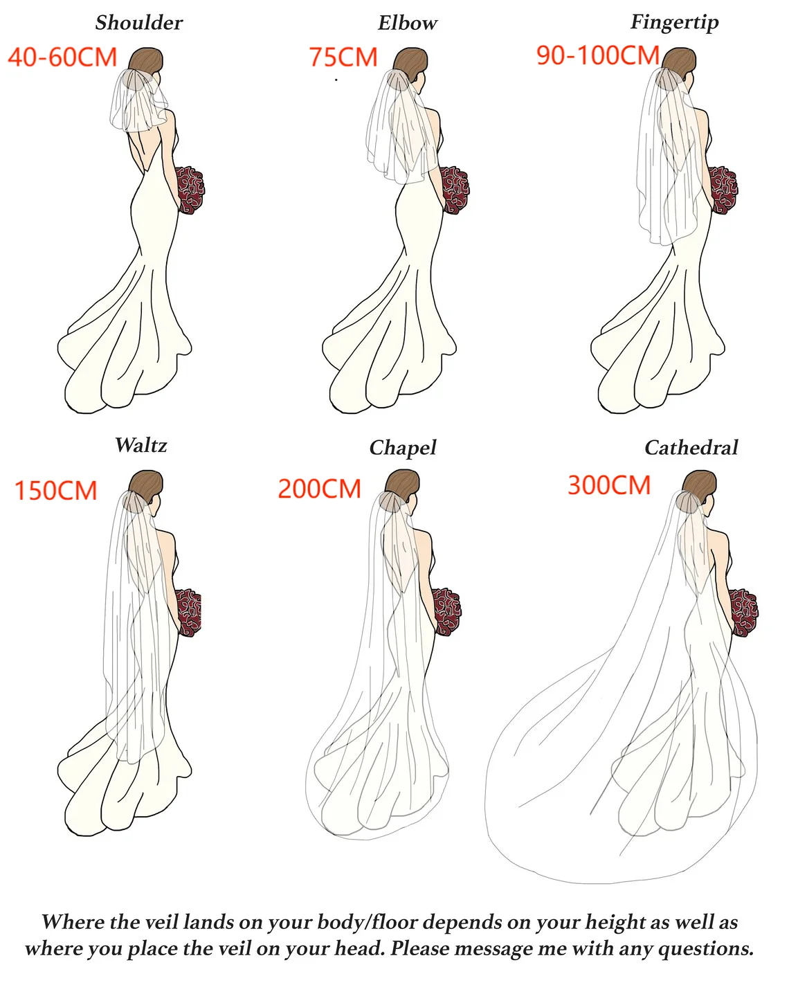 V135 Kurze Perlen Brautschleier 1 Ebenen Hochzeit Strass Schleier Hochzeit Haarschmuck für Bräute Fingertip Länge