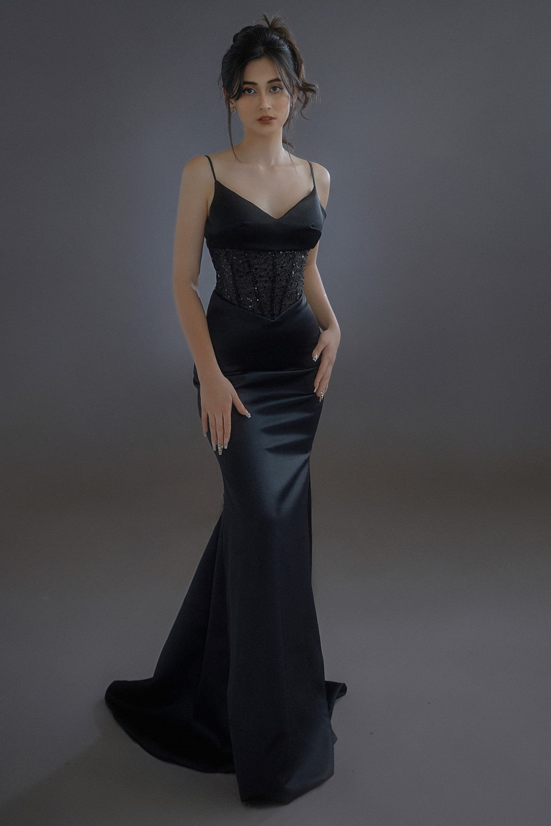 Jocasta - Black and Sexy Mermaid Dress for Unforgettable Evenings