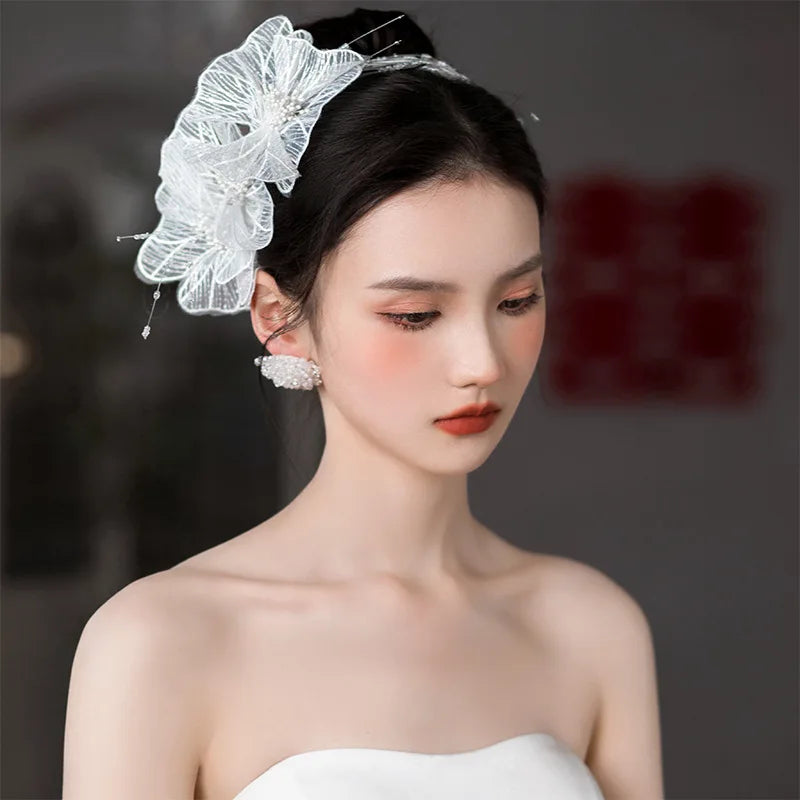 Mori Fairy Bridal Floral Headdress