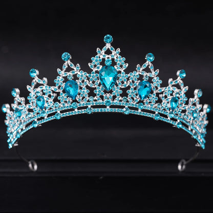 Silver Crystal Bridal Tiara – Wedding Crown & Hair Accessories