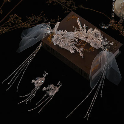 Crystal Floral Bridal Hair Accessories Set