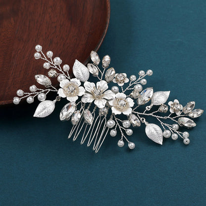 Handmade Pearl Hair Comb - Bridal & Wedding Hair Accessory