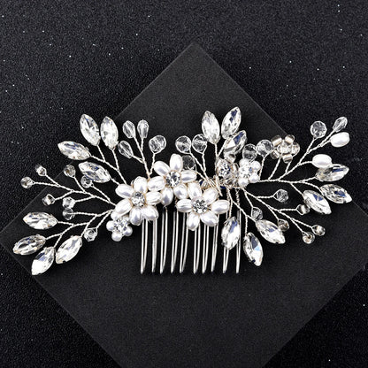 Handmade Pearl Hair Comb - Bridal & Wedding Hair Accessory