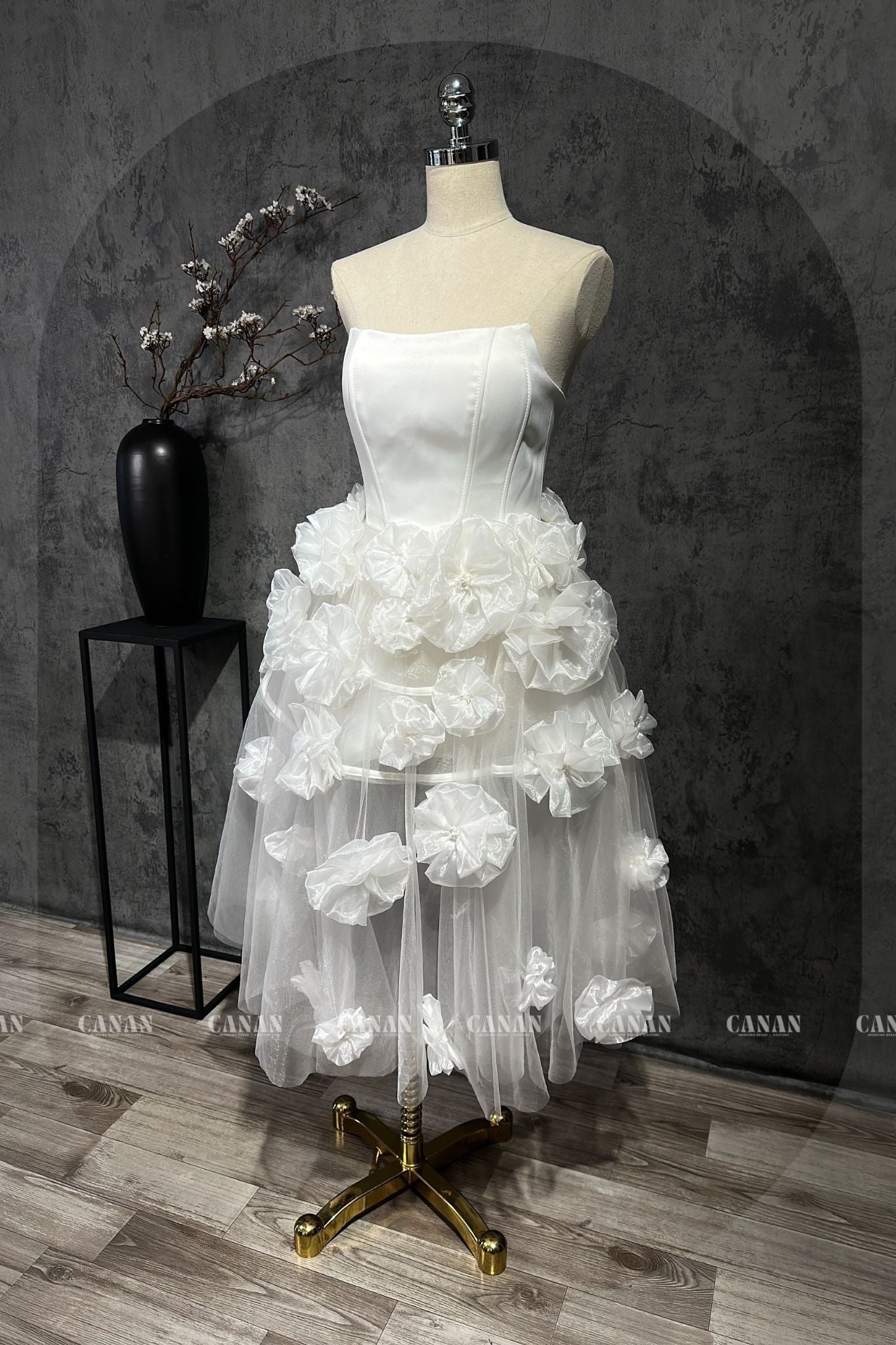 Artemis -  Sexy Short White Corset Dress