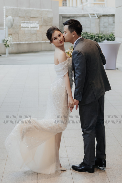 Custom Wedding Dress for Bride : Kayla Santos