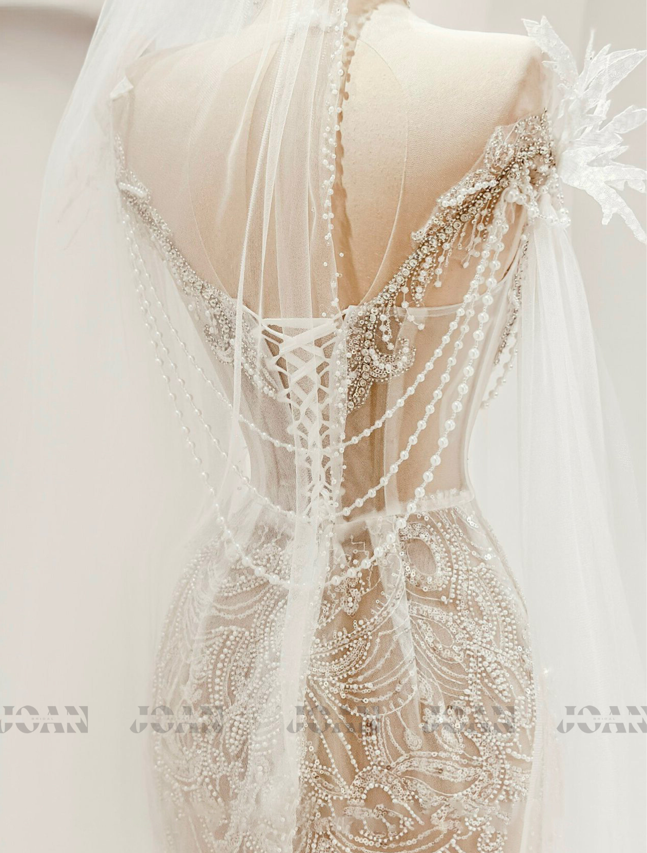 Custom Wedding Dress for Bride: Wivine E Ouapou