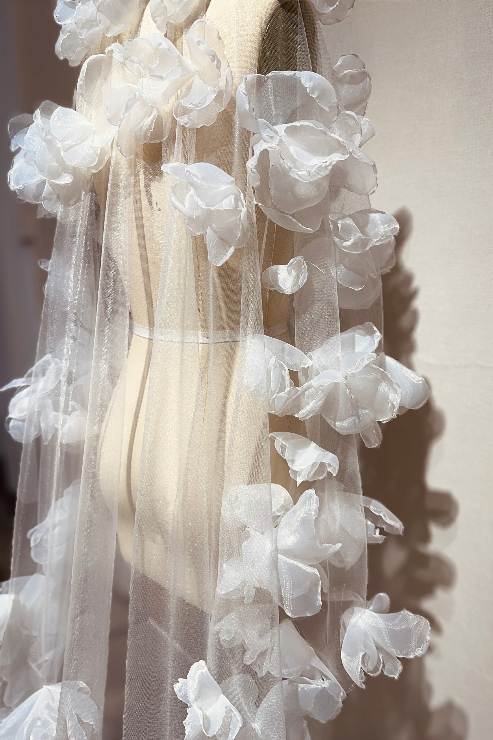 Veil Flower 3D bridal accessories