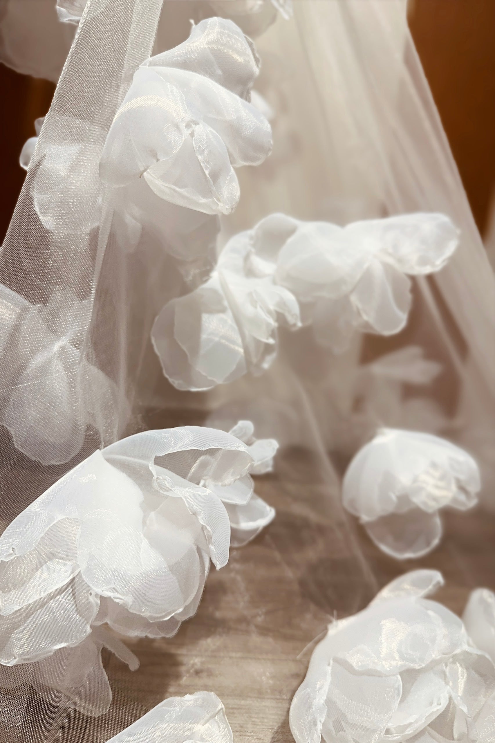 Veil Flower 3D bridal accessories