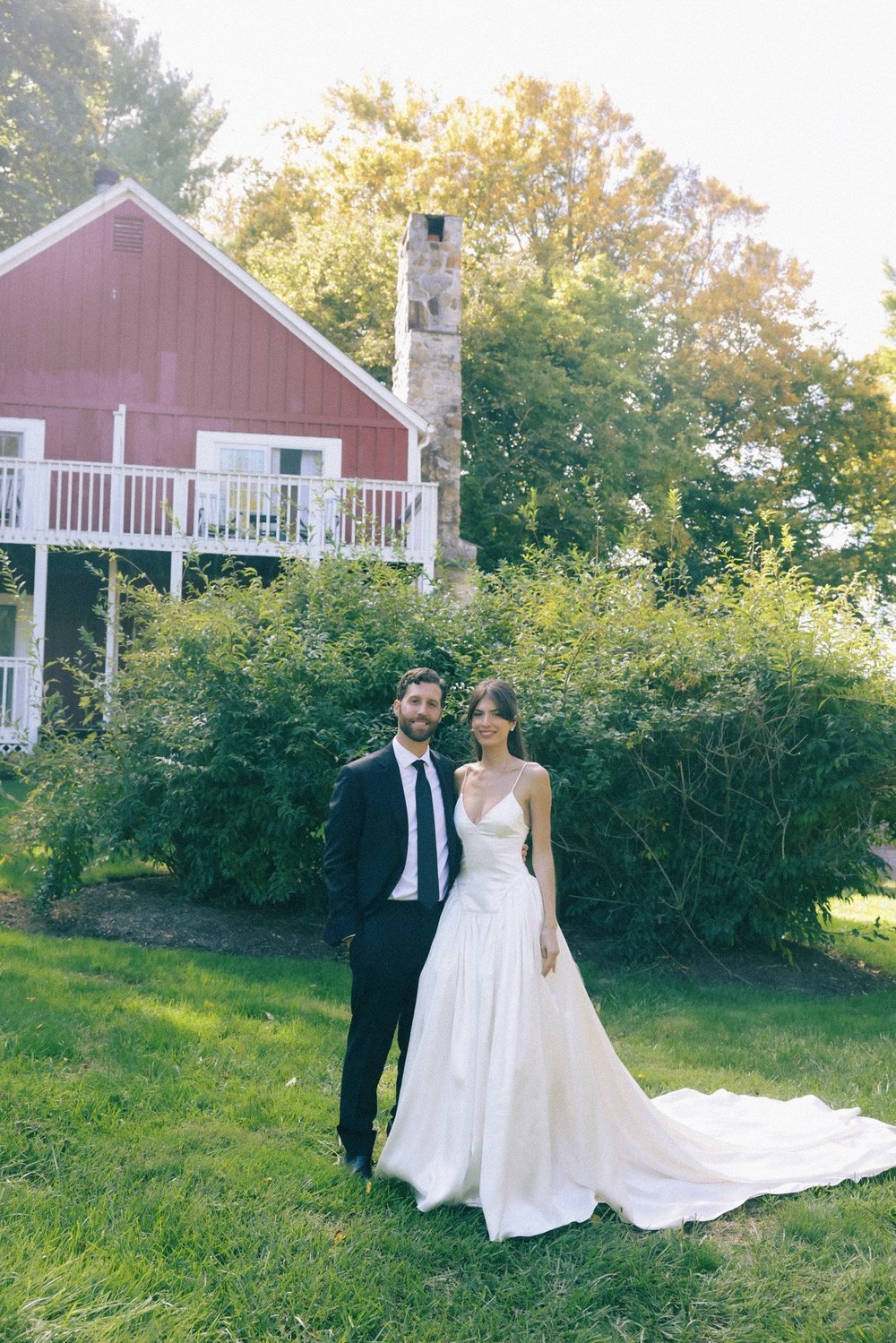 Aliyah - Unique Mermaid Wedding Dress: Satin Wedding Gown Customized to the Bride's Request