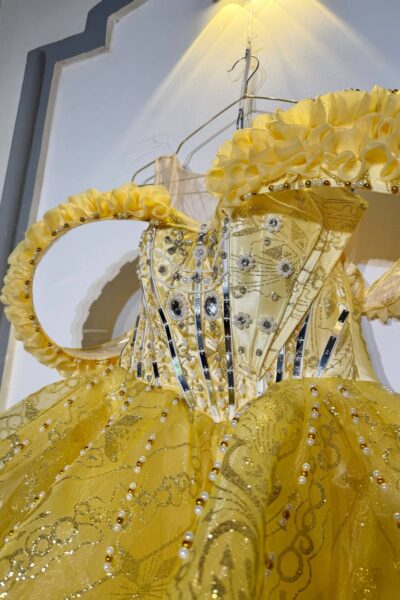 Gold Quinceañera Ball Gown – BG0001