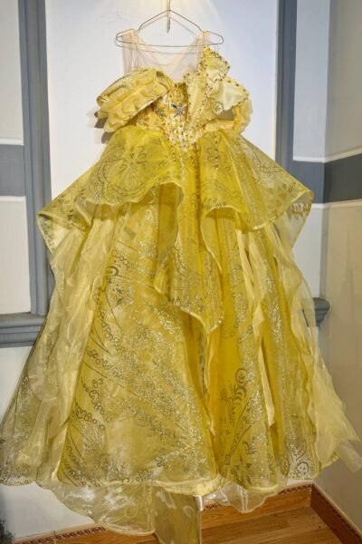 Gold Quinceañera Ball Gown – BG0005