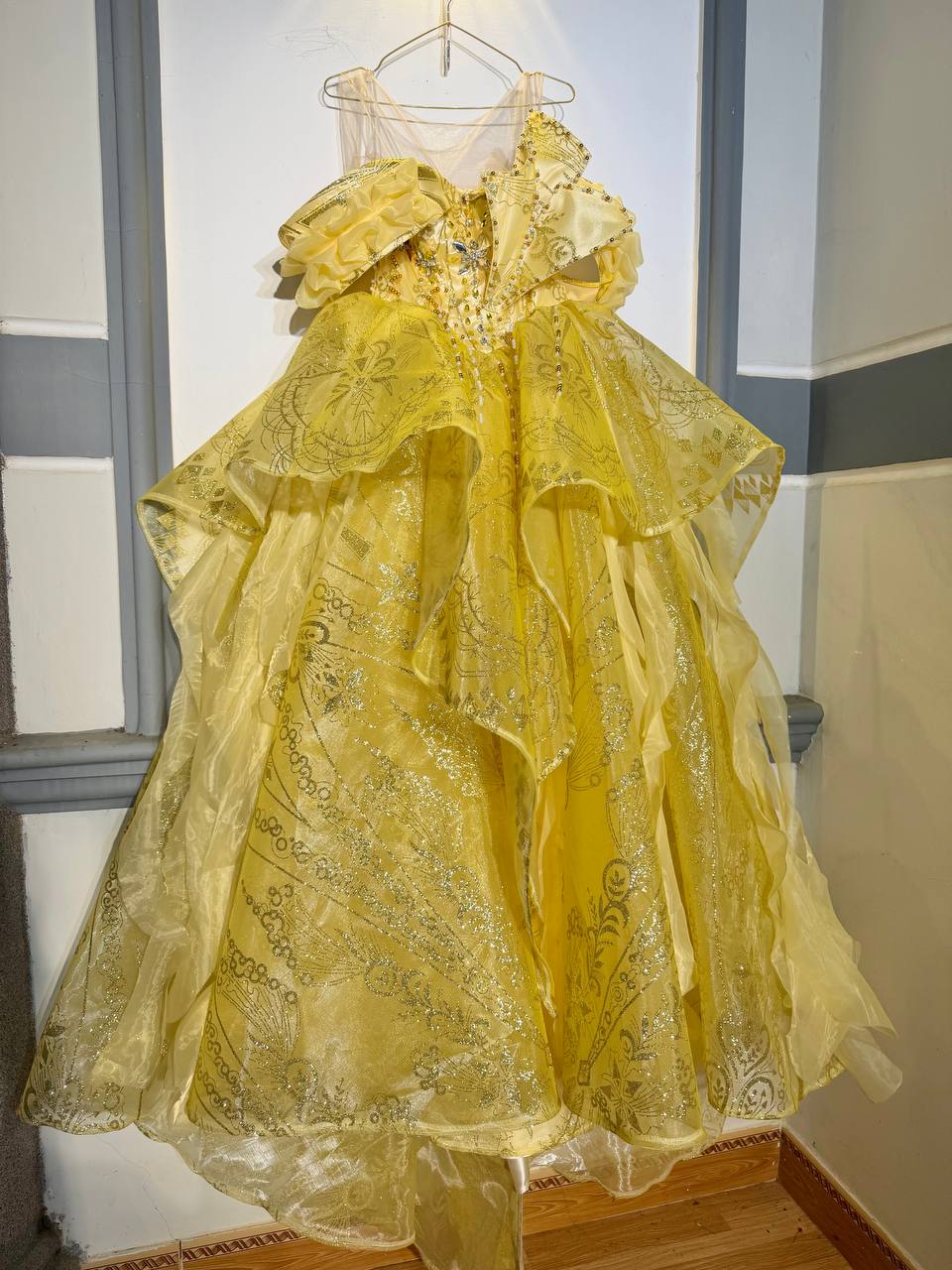 Gold Quinceañera Ball Gown – BG0005