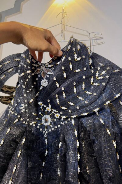 Black Quinceañera Ball Gown – BG0007