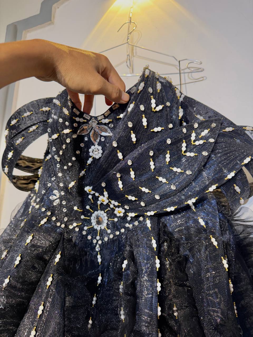 Black Quinceañera Ball Gown – BG0007