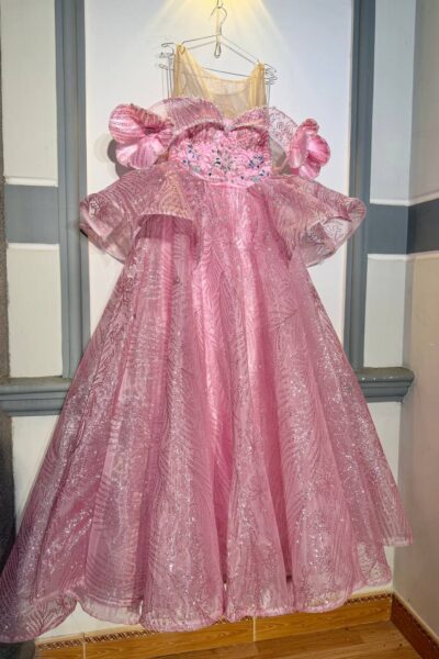 Pink Quinceañera Ball Gown – BG0009