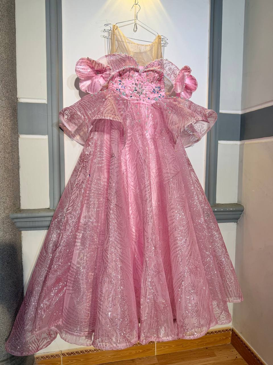 Pink Quinceañera Ball Gown – BG0009