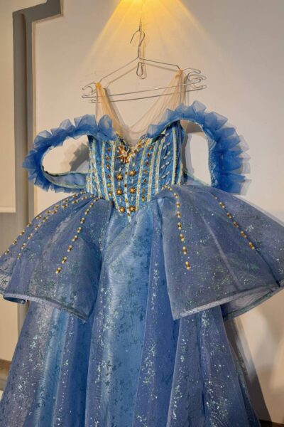 Sky Blue Quinceañera Ball Gown – BG0010