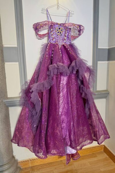 Purple Quinceañera Ball Gown – BG0012