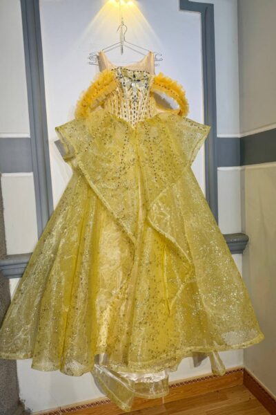 Gold Quinceañera Ball Gown – BG0016