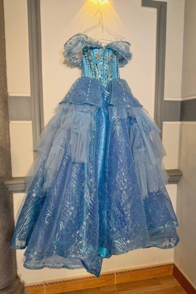 Light Blue Quinceañera Ball Gown – BG0021