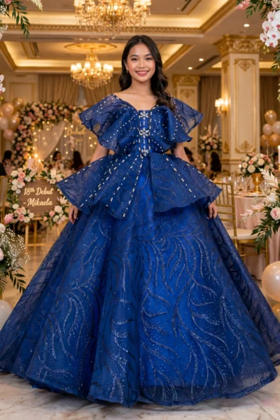 Royal Blue Quinceañera Ball Gown – BG0027