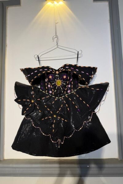 Black/Gold Homecoming Cocktail Dress – CT0008
