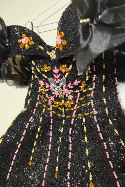 Black/Pink Homecoming Cocktail Dress – CT0012