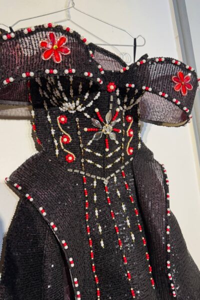 Black/Red Homecoming Cocktail Dress – CT0023