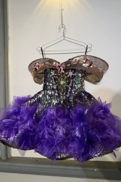 Purple Homecoming Cocktail Dress – CT0027