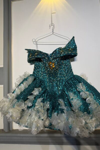 Teal Homecoming Cocktail Dress – CT0035