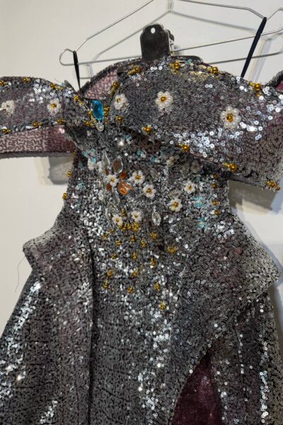 Black/Silver Homecoming Cocktail Dress – CT0047