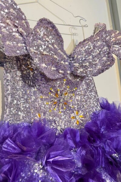 Lavender/Purple Homecoming Cocktail Dress – CT0057