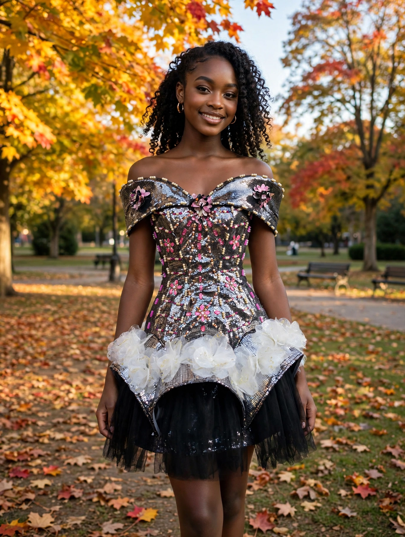 Black/Pink Homecoming Cocktail Dress – CT0002