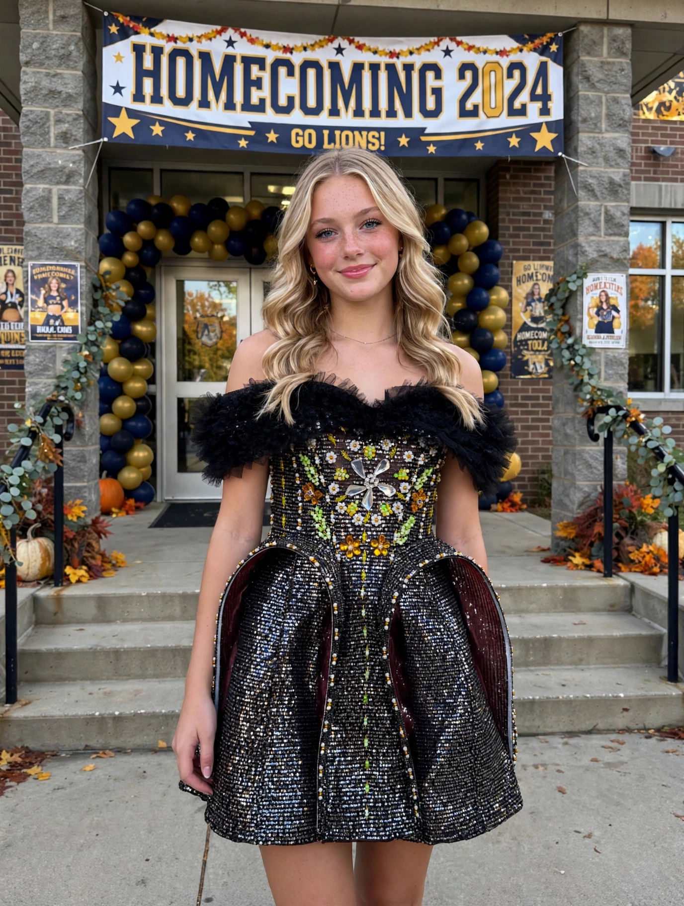 Black Homecoming Cocktail Dress – CT0045