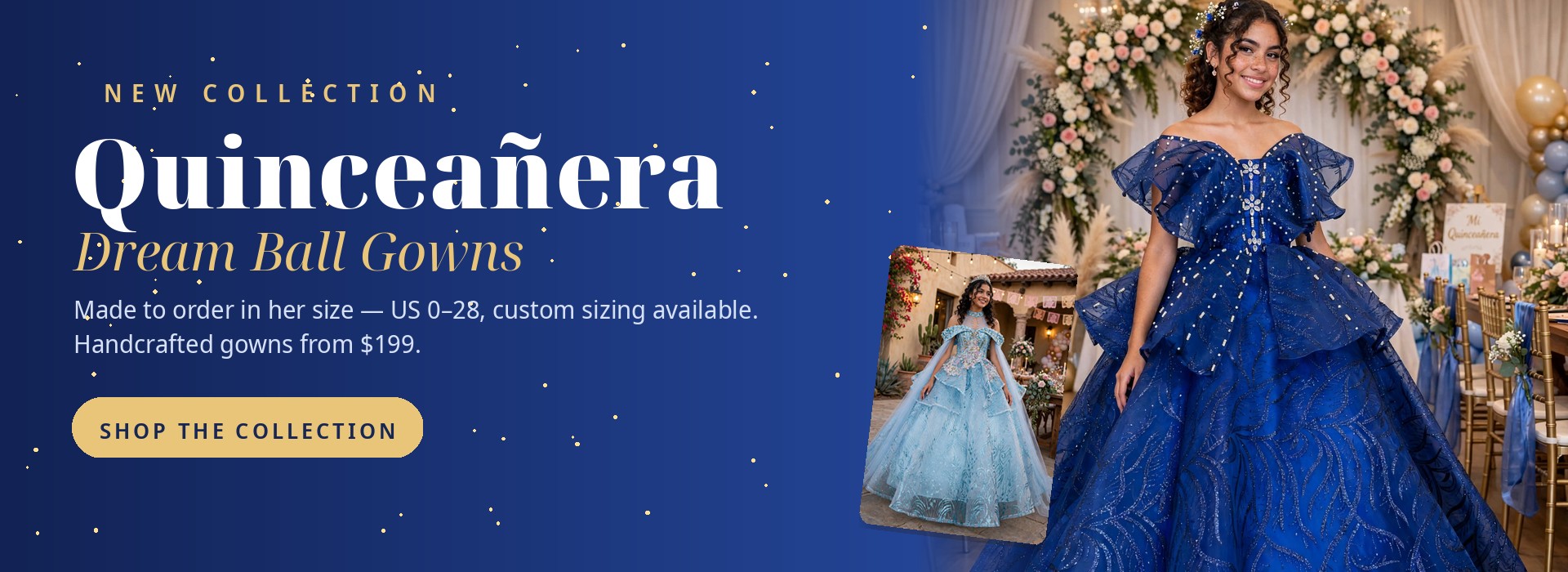 Quinceañera ball gowns collection - Canan Bridal